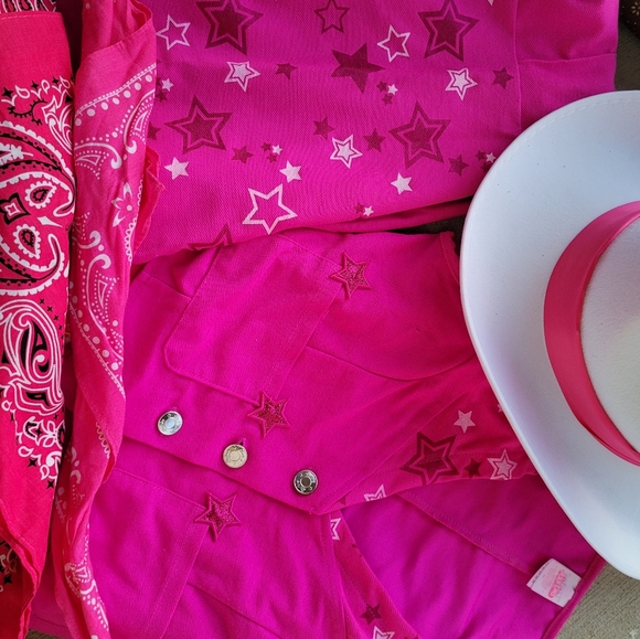 Western Barbie Costume (M) - Picture 2 of 2